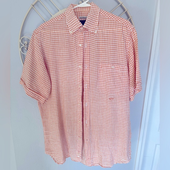 Paul and Shark 100% Linen Italian made short sleeve shirt. - Picture 1 of 4